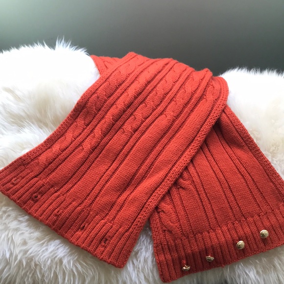 Michael Kors Scarf Burnt Orange - Picture 6 of 6